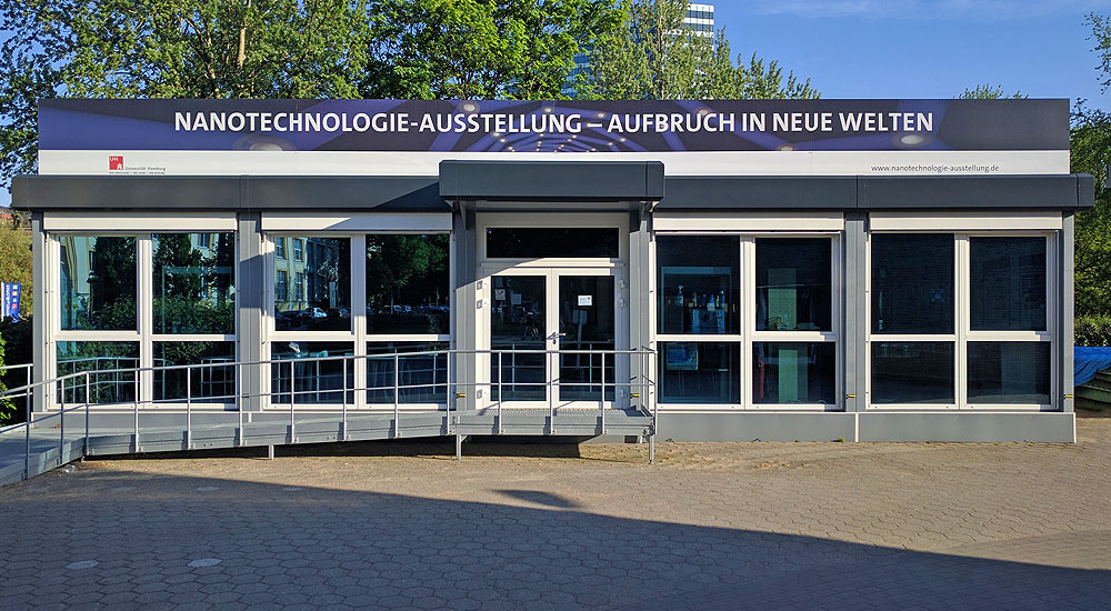 Die dienstälteste Nanotechnologie-Ausstellung Deutschlands befindet sich an der Universität Hamburg!